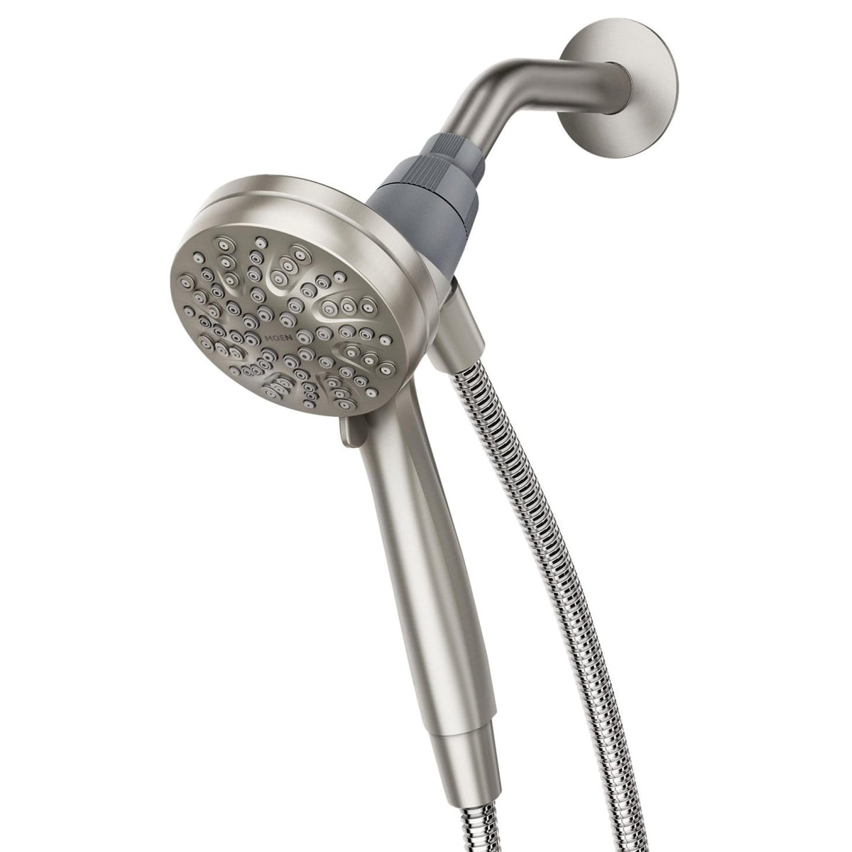 Moen Engage Magnetix showerhead with versatile spray options for a personalized cleanse