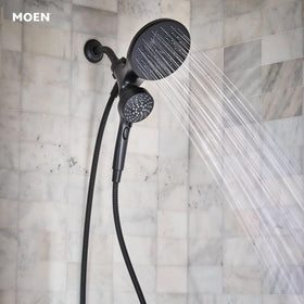 Matte Black finish resists fingerprints and water spots