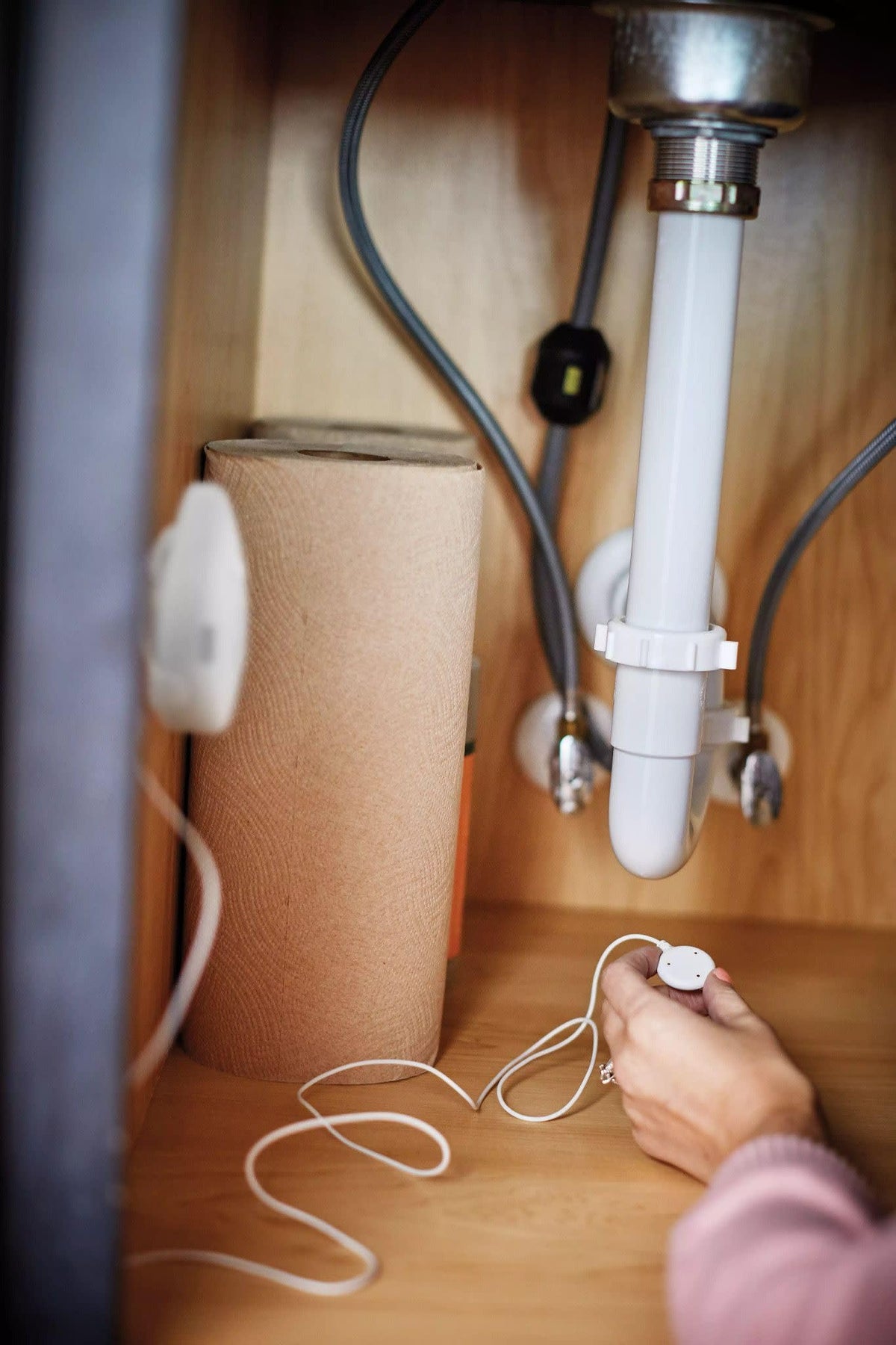 Moen Flo compatible with Flo system for whole-home protection.