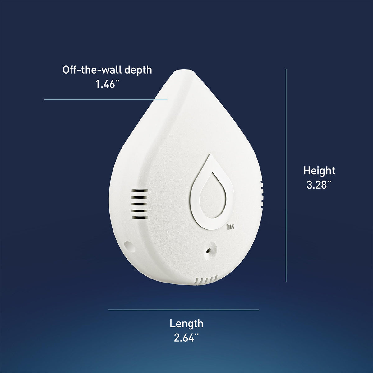 Moen Flo remote sensing disc extends detection up to 48 inches for tight spaces.