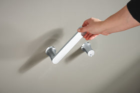 Moen Genta LX rugged metal construction for lasting performance.