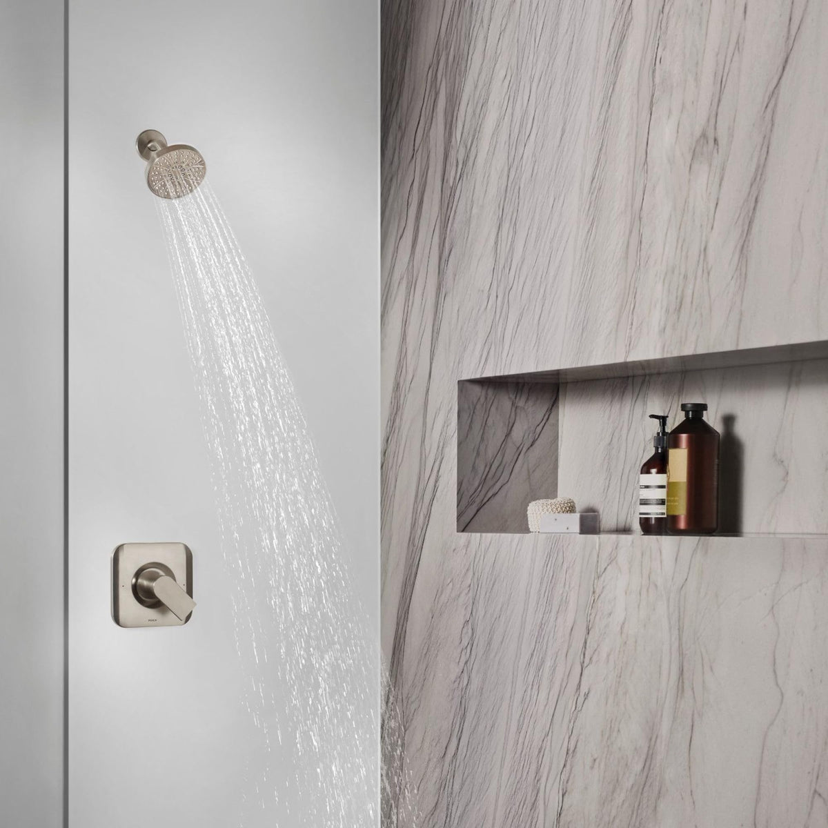 Moen Genta LX uses the M-Pact common valve system for easy future updates.