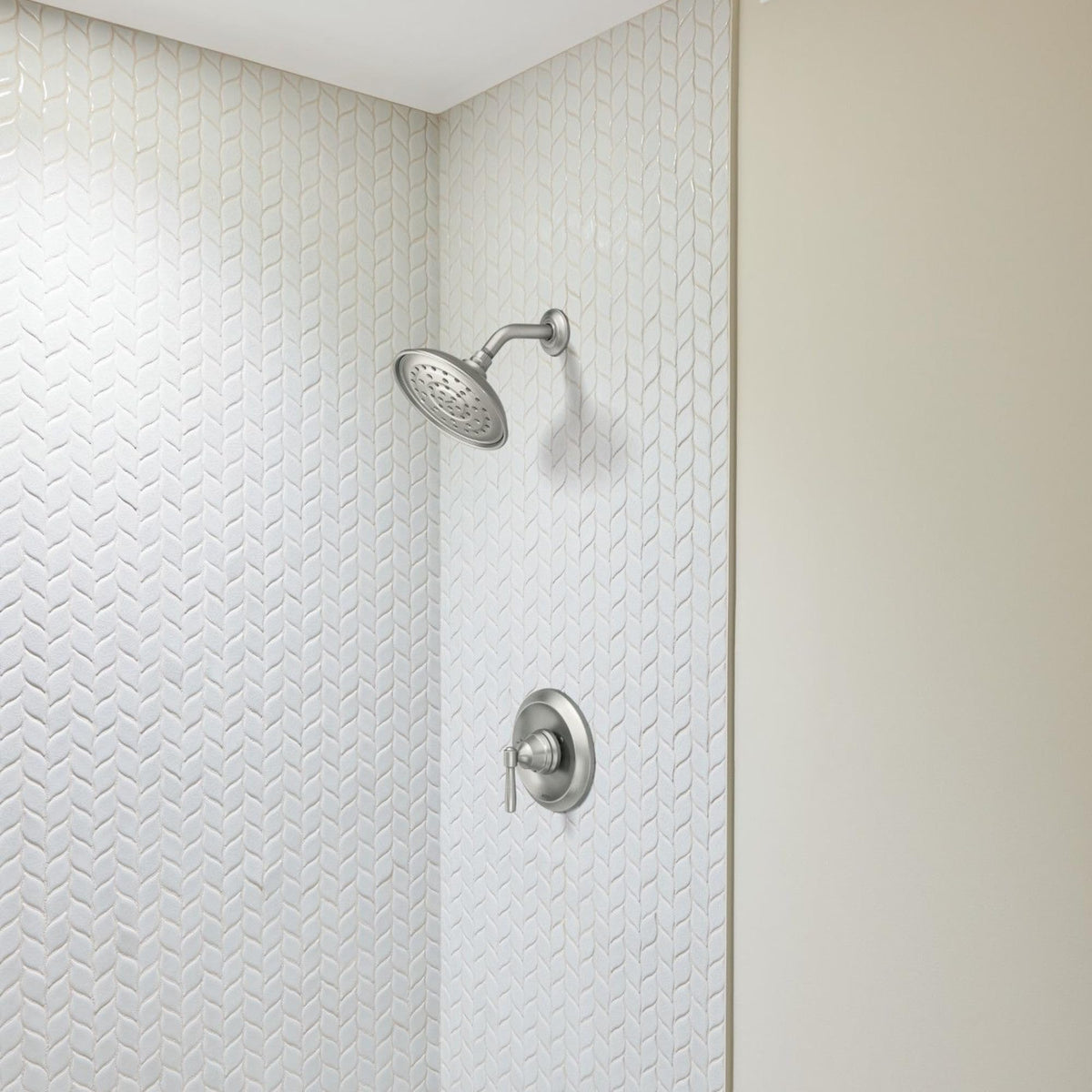 Moen Halle ADA-compliant shower trim supports accessible use