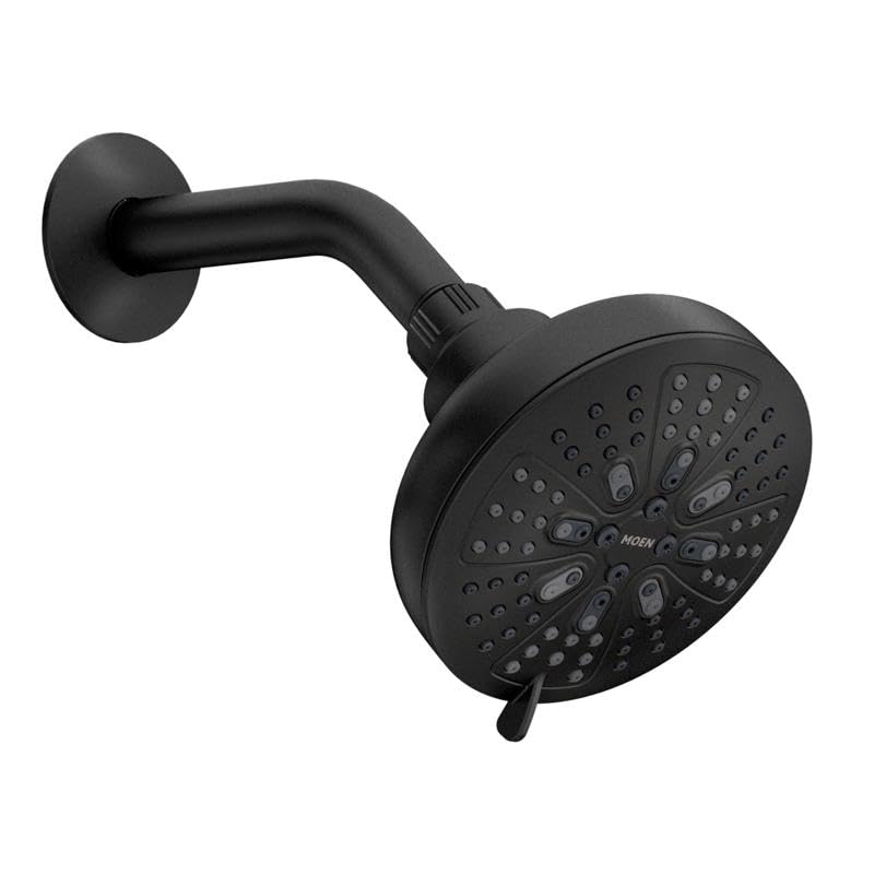 Moen Hydro Energetix spray face with eight settings for a customizable shower.