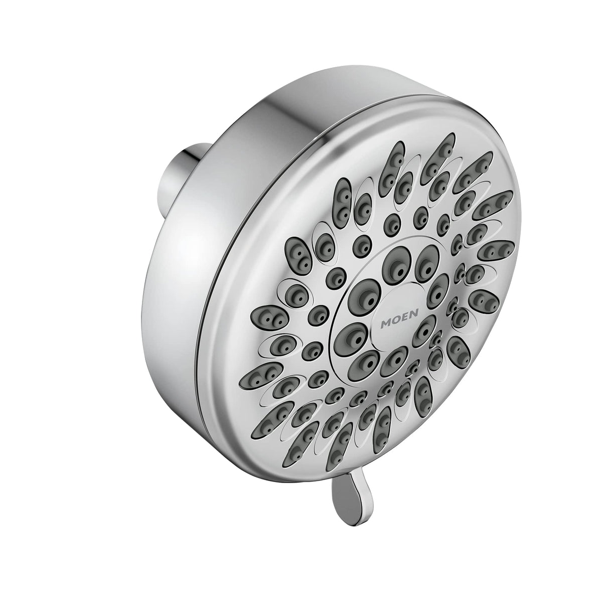 Moen Ignite Chrome five-function shower head with versatile spray options
