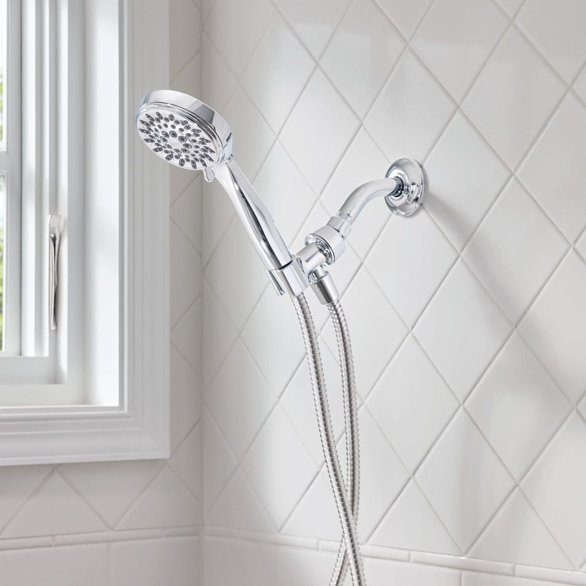 Moen Ignite chrome packaging and quick-install guide