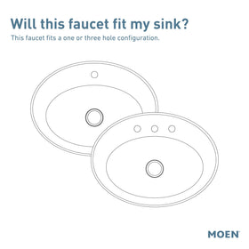 Moen Karis aerated flow provides a steady, splash-friendly performance for daily tasks.