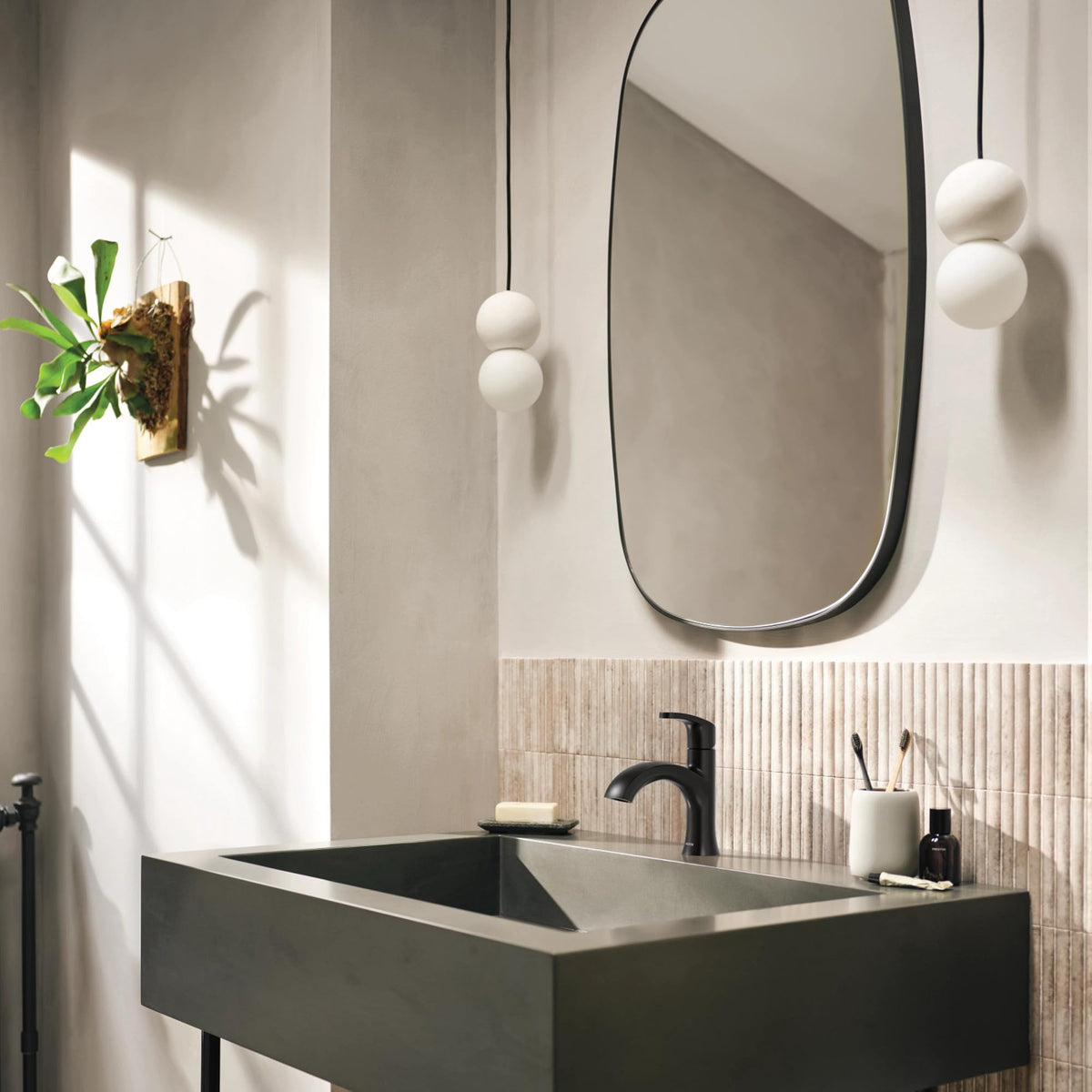 Moen Karis includes a limited lifetime warranty for peace of mind.