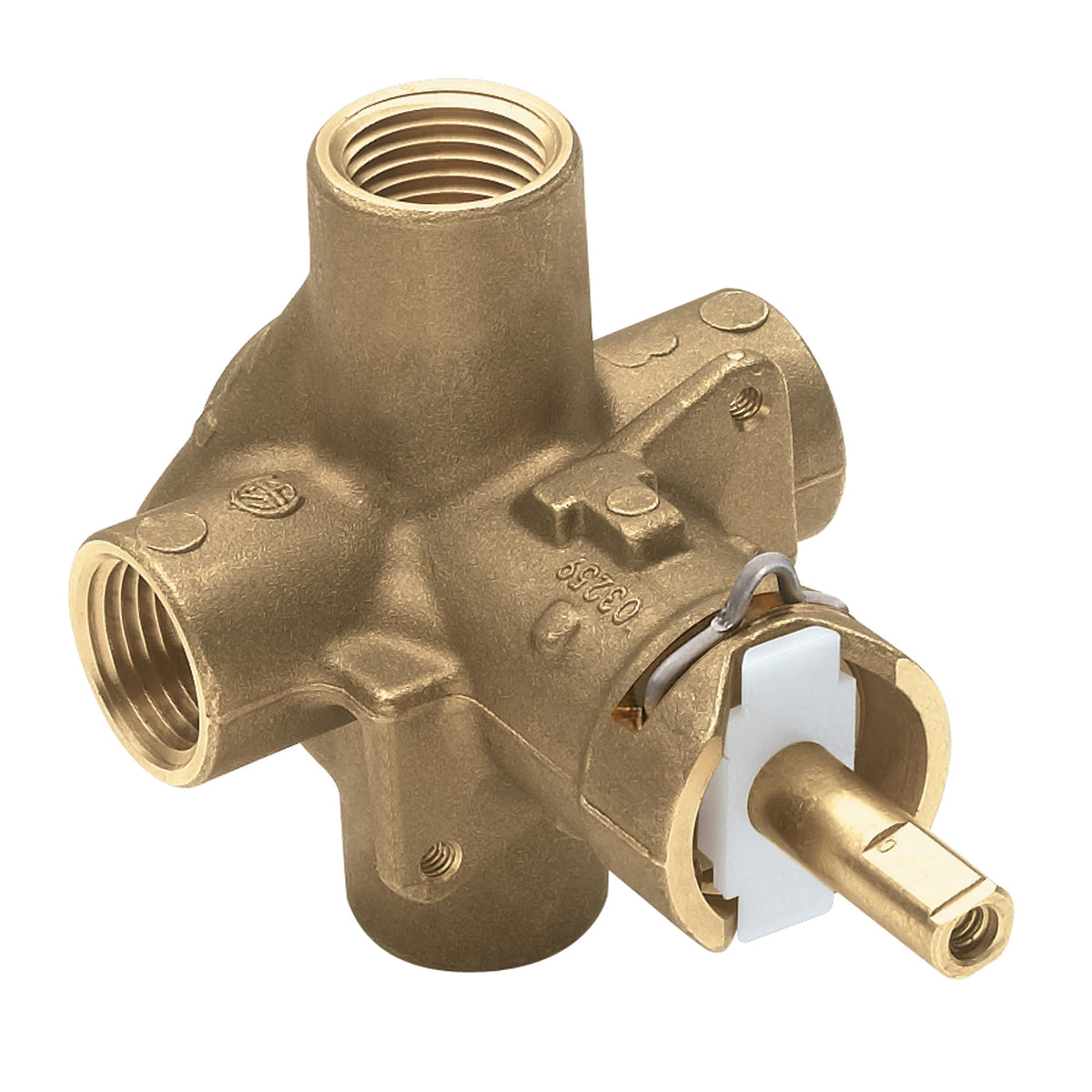 Moen M-Pact PosiTemp valve assembly for adaptable future trim updates
