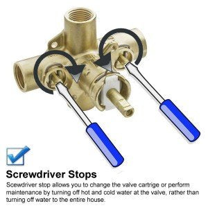 Moen PEX-compatible connections simplify installation and versatile plumbing options.