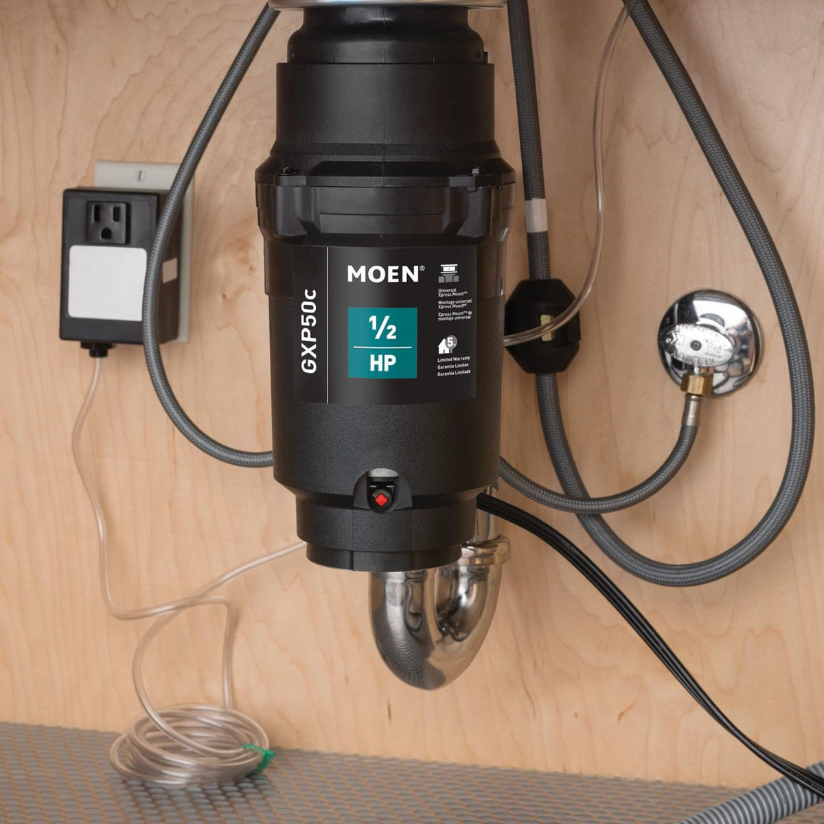 Moen Prep Series PRO 5-year warranty image communicates trusted support.