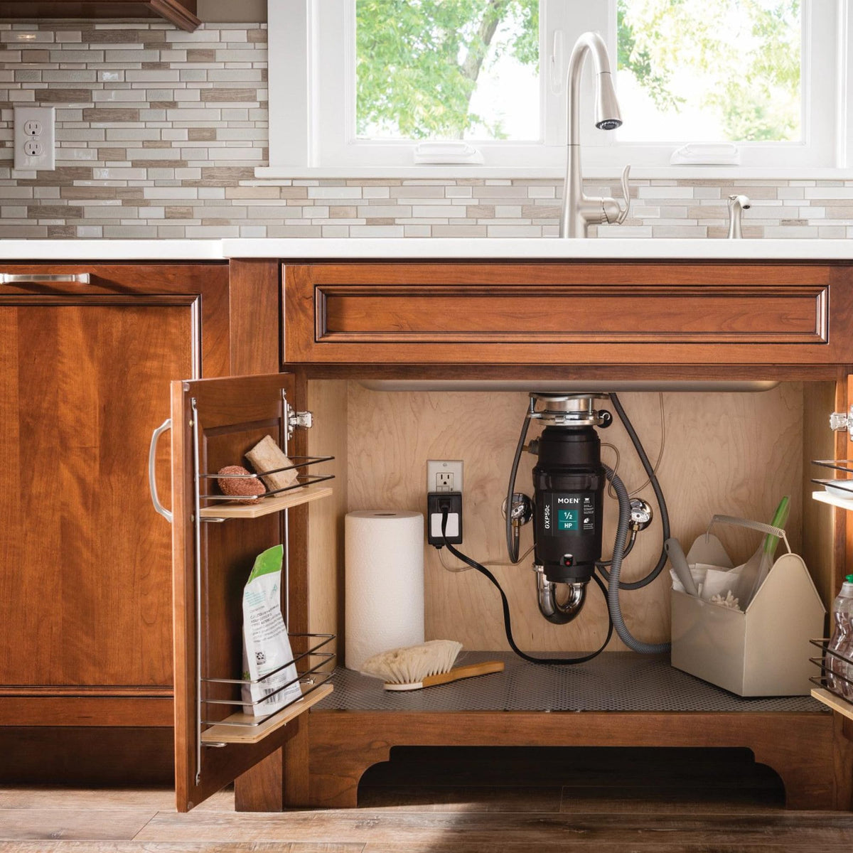 Moen Prep Series PRO eco-friendly choice that reduces landfill waste.