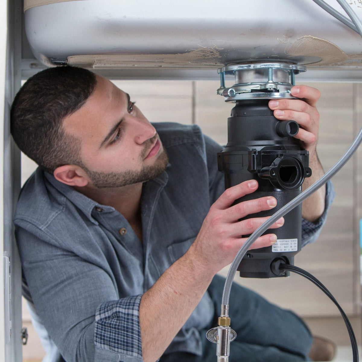 Moen Prep Series PRO installation-ready unit with pre-installed power cord for fast setup.