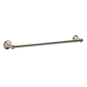 Moen Preston 24-inch towel bar in brushed nickel for tidy bathroom towels