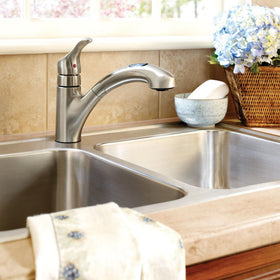 Moen Renzo suitable for kitchen or laundry setups with style