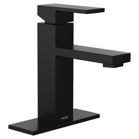 Moen Revyl deck plate optional install demonstrates flexible setup for single or multi-hole sinks.