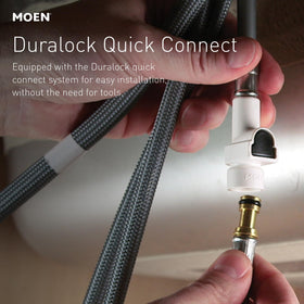 Moen Riley Power Clean spray delivers stronger spray for tough kitchen tasks