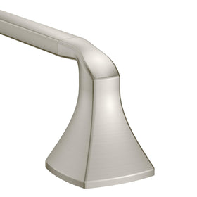 Moen Voss 24-inch towel bar wall mount in brushed nickel for organized drying space