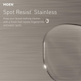 Moen Wetherly Limited Lifetime Warranty ensures lasting durability.