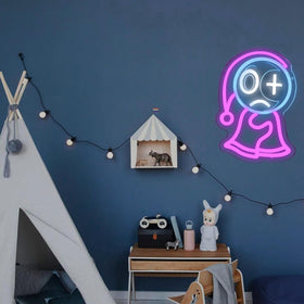 MOERBENCHI Dandy's World neon sign provides cozy bedroom mood lighting