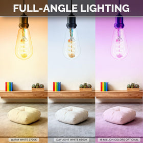 MOES Matter bulb integrated with Apple Home for seamless smart home control.