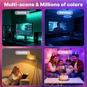 MOES ST64 bulb setup with Matter hub for unified device control.