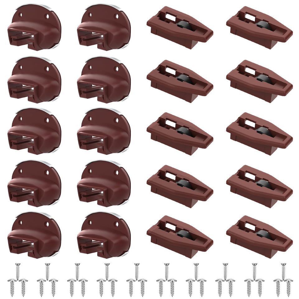Moestoont universal drawer guide rail with 168-track compatibility for many dressers
