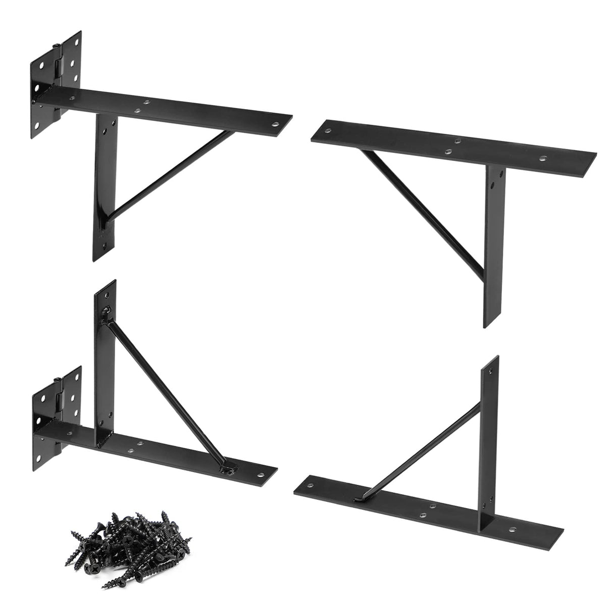 MOFEEZ corner brace bracket provides no-sag support for gates and windows