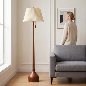MOFFE natural beige outer shade softens glow for cozy ambience