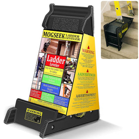 Mogseek stable platform ladder leveler on stairs improves stability and safety