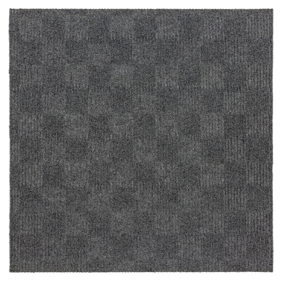 Mohawk Home adhesive-backed carpet tile showing durable backing.