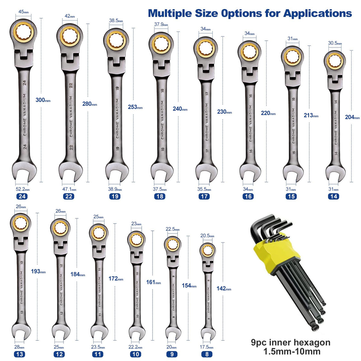 MoJoTools nickel-plated finish resists corrosion during everyday use