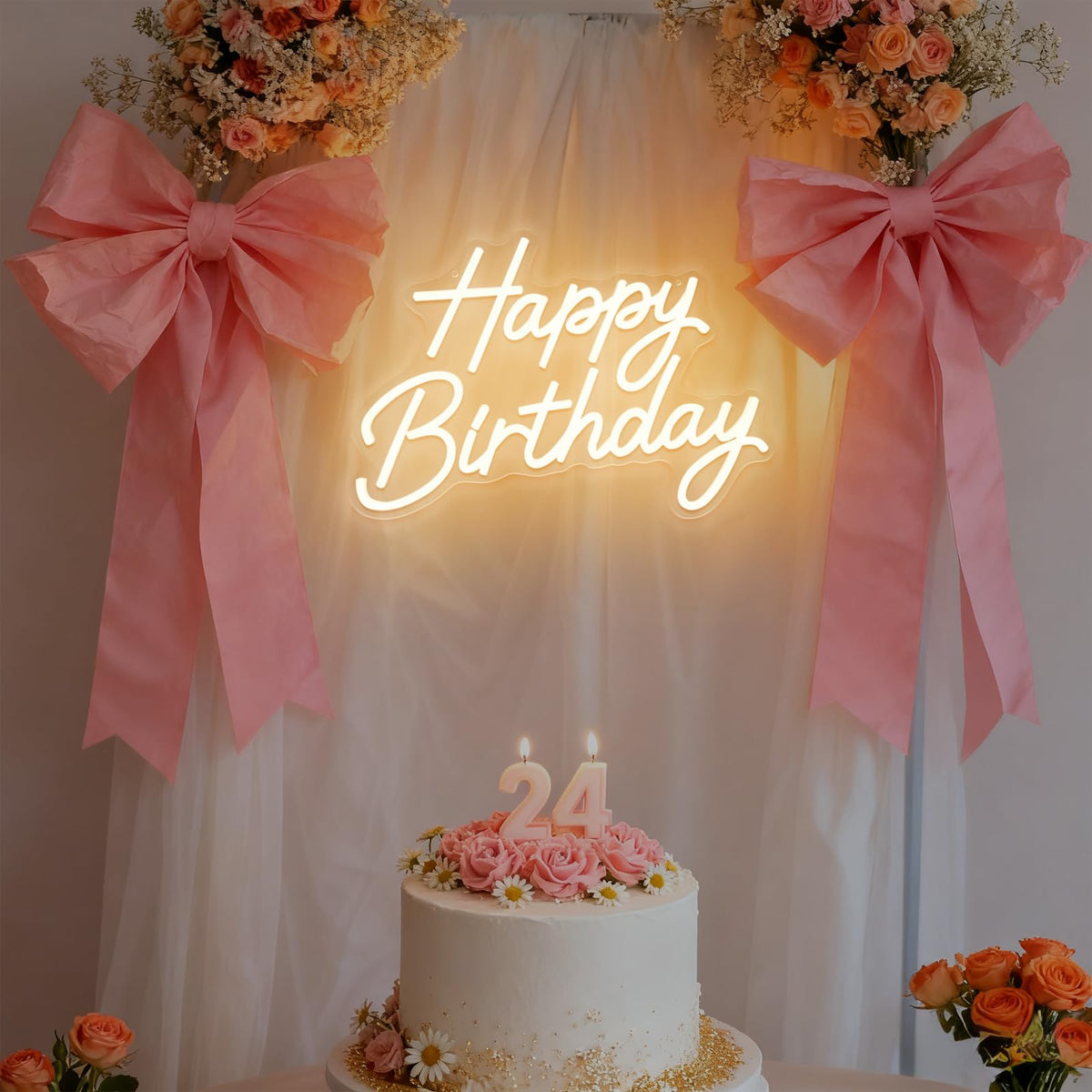 Mojoish wall decor with balloons elevates family party visuals