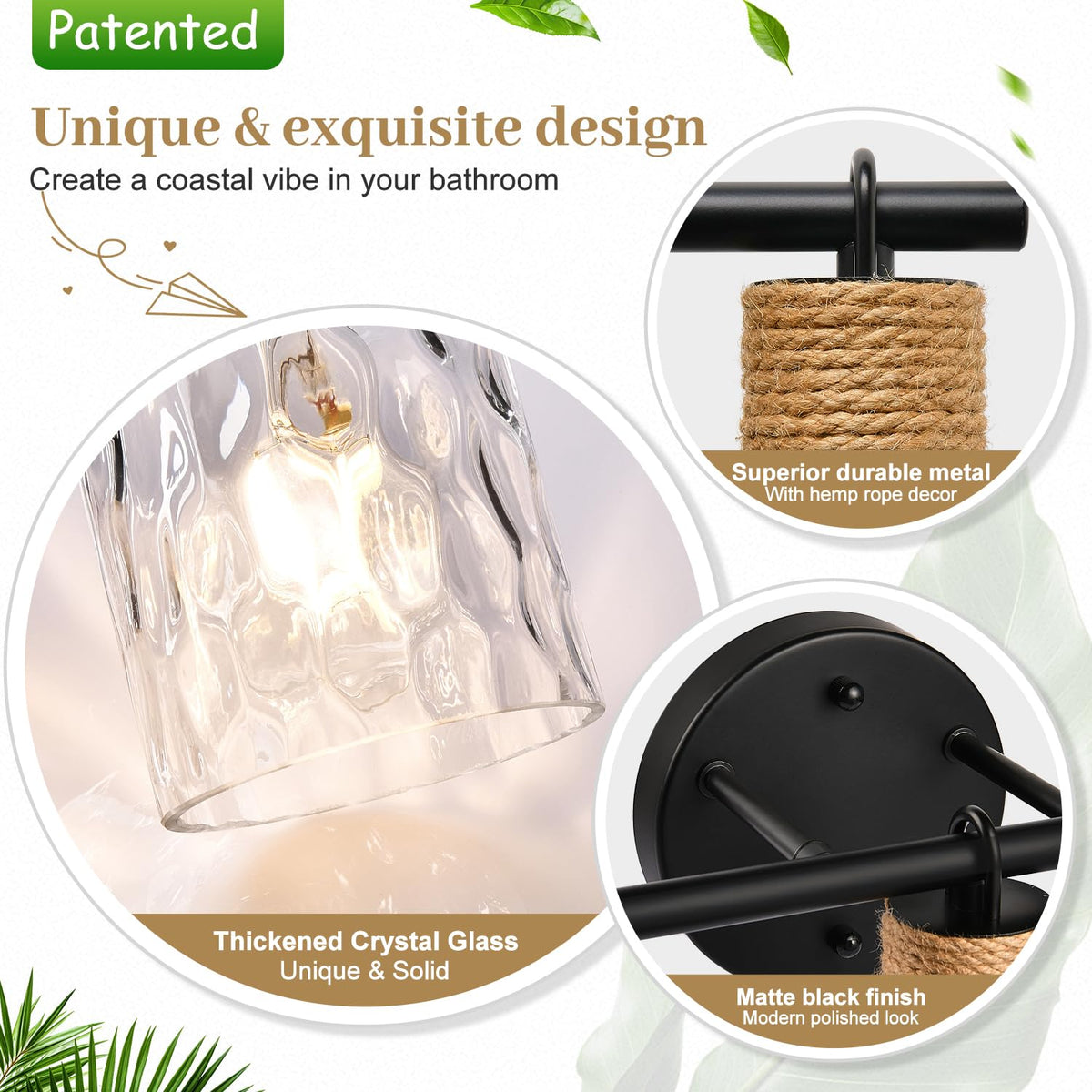 MOKATNG up-down mounting option offers flexible bathroom and hallway lighting