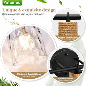 MOKATNG up-down mounting option offers flexible bathroom and hallway lighting