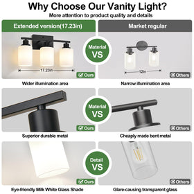 MOKATNG E26-base compatibility supports LED, CFL, or incandescent bulbs