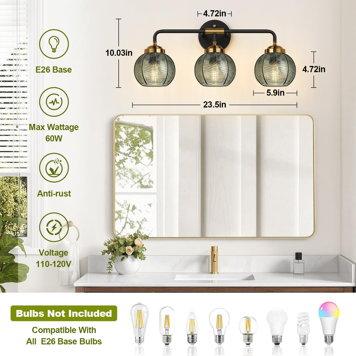 MOKATNG fixture installed up or down for flexible layout