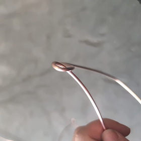 MOKIKUBA 10 AWG copper ground wire with steel core suitable for durable grounding