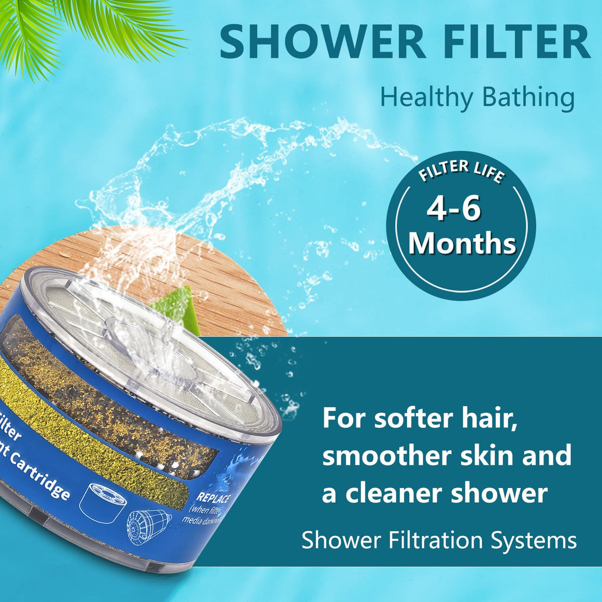 Molgoc SLC compatibility ensures easy upgrade to healthier shower water.