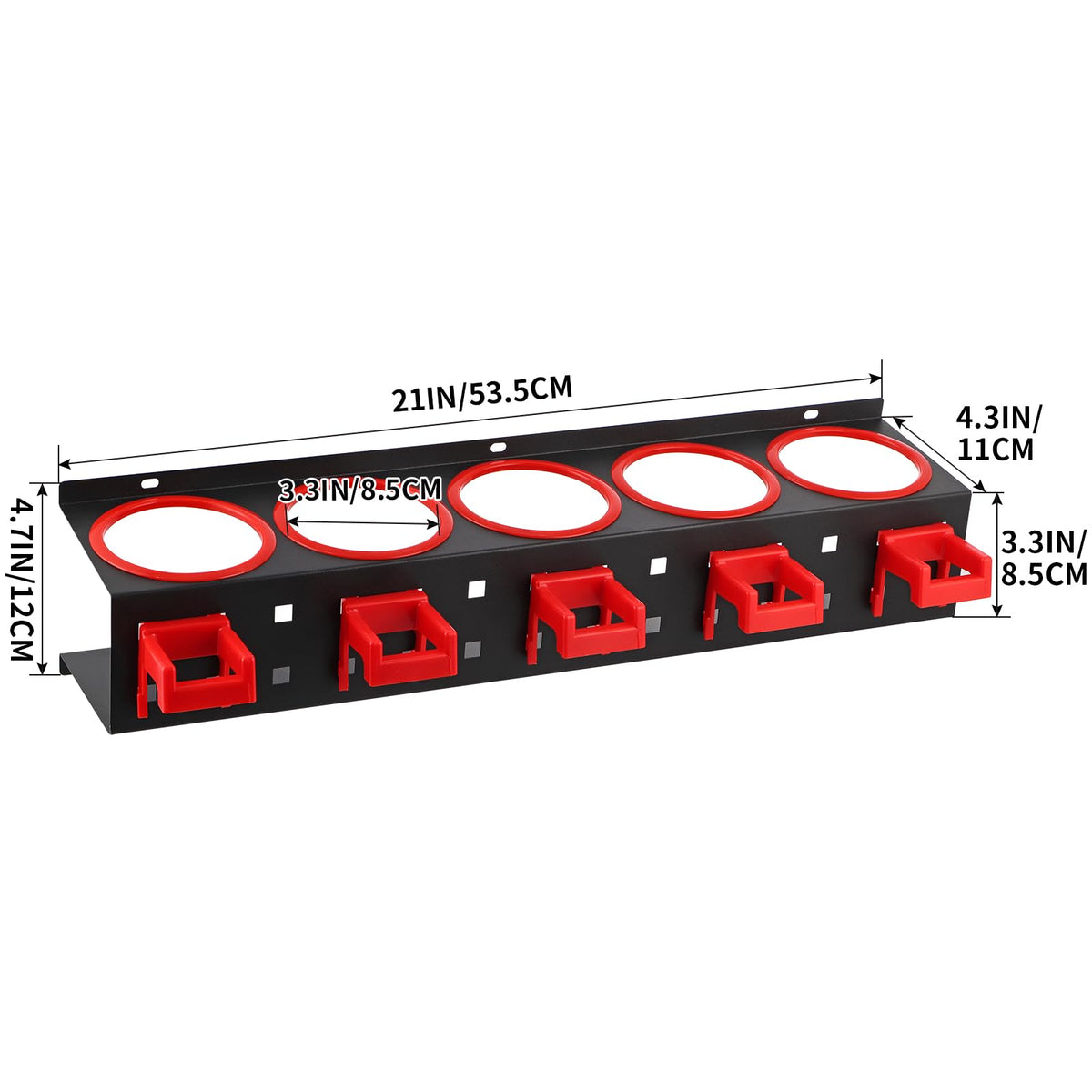 MOLIGOU wall-mount installation is quick and sturdy