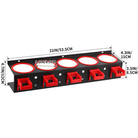 MOLIGOU wall-mount installation is quick and sturdy