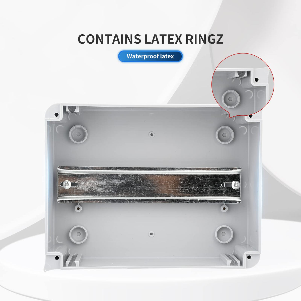 Mollom included stainless screws and connectors for installation