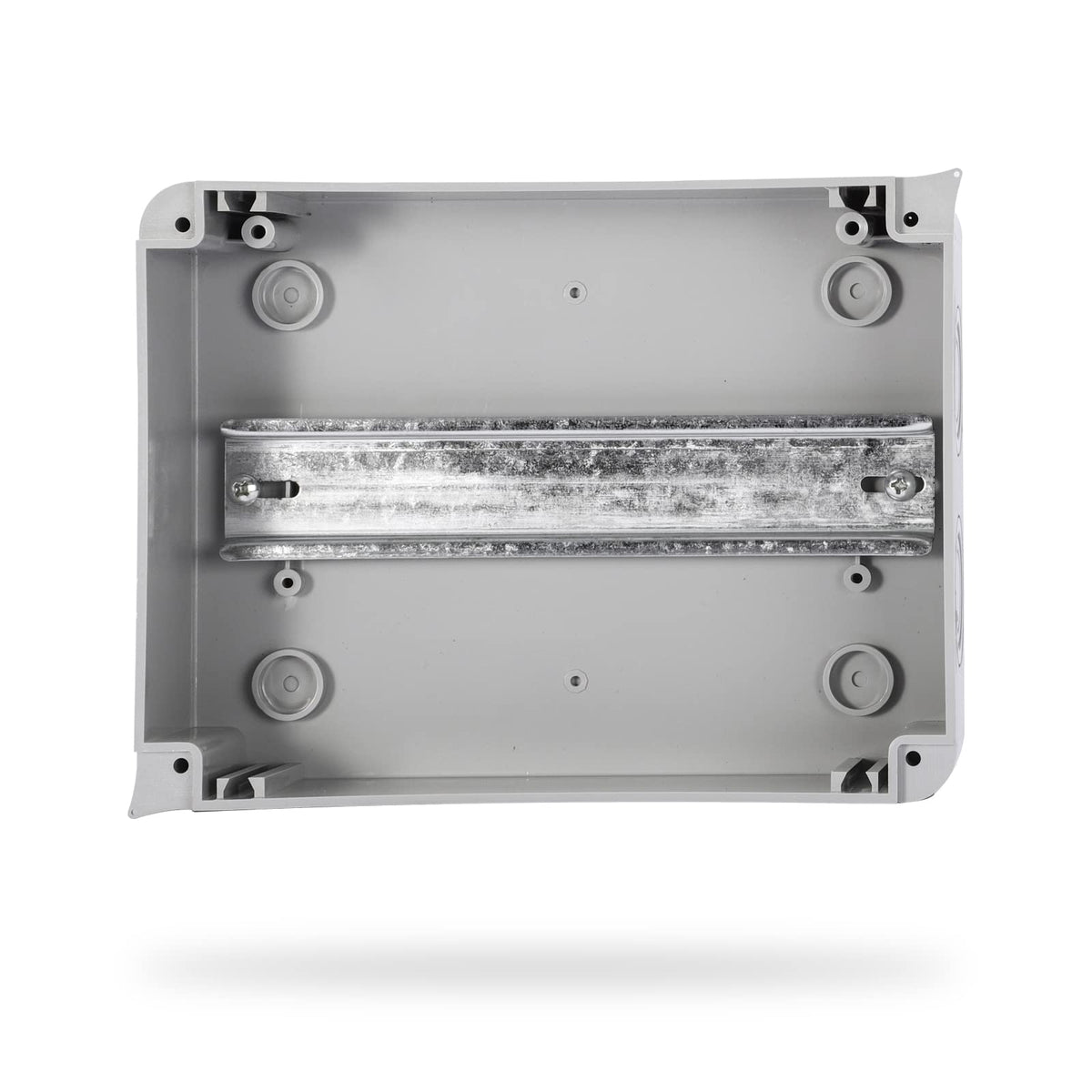 Mollom packaging includes box, screws, and connectors