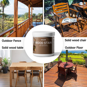 Mollor outdoor protection on fences and decks.