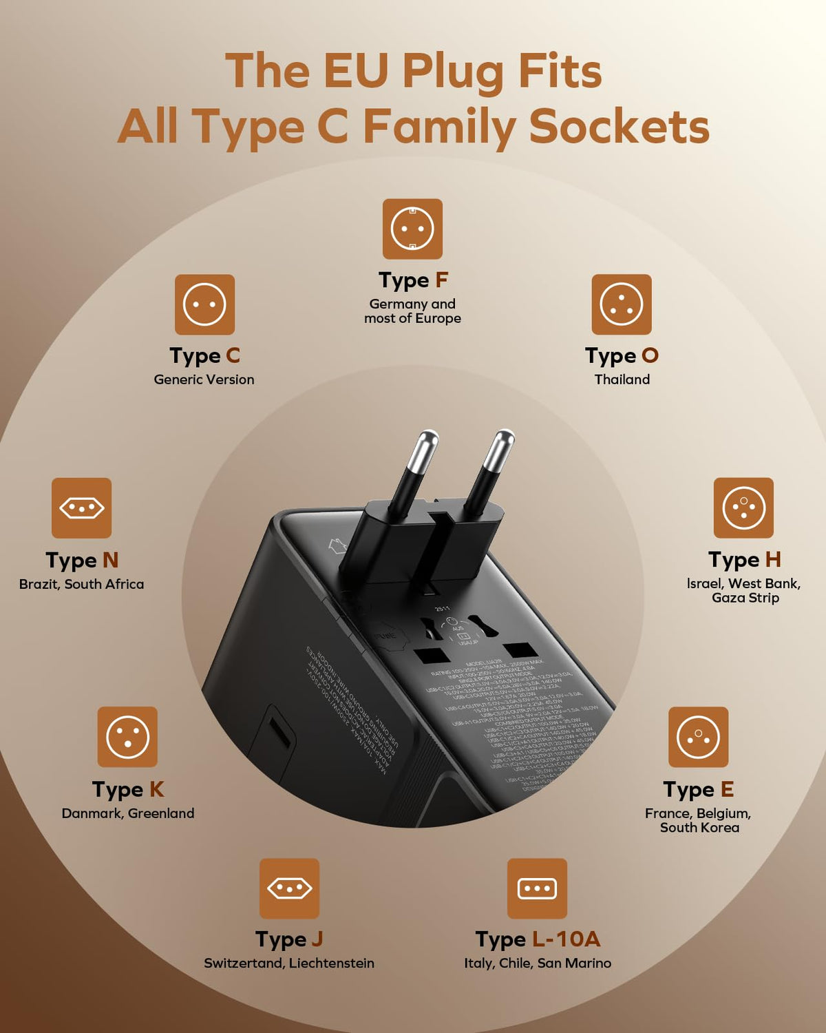 MOMAX 9-in-1 travel adapter PD charging in action for multiple devices