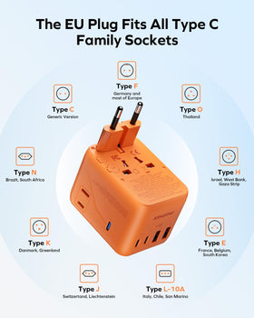 Compact, lightweight design fits easily in a bag or pocket