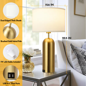 MoMyofdy two-pack lamps suit living rooms, bedrooms, or home offices.