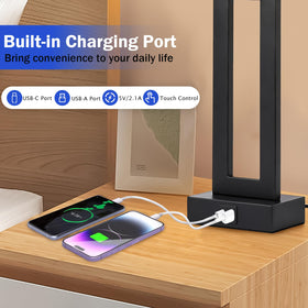 MoMyofdy lamps highlight USB A and Type C charging ports for devices