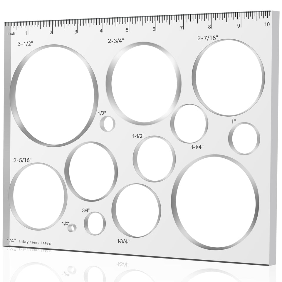 Monliful router jig kit with a large 10x7.9 inch base for precise routing.