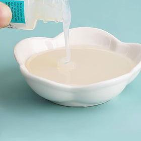 Mont Marte Air or Polymer Clay Sealer application with smooth brush strokes on clay